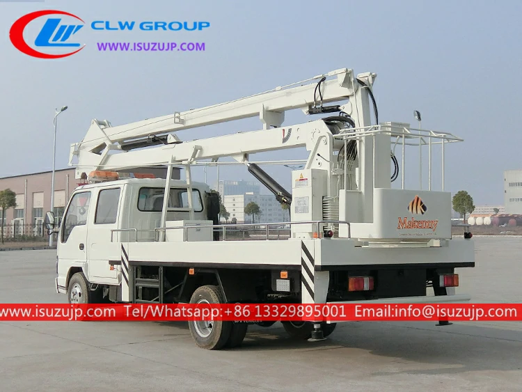 ISUZU 12 meters cherry picker Tajikistan ISUZU 12 meters cherry picker Tajikistan