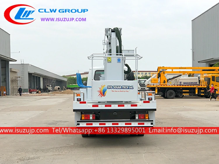 ISUZU 14 meters aerial work platform truck United Arab Emirates ISUZU 14 meters aerial work platform truck United Arab Emirates