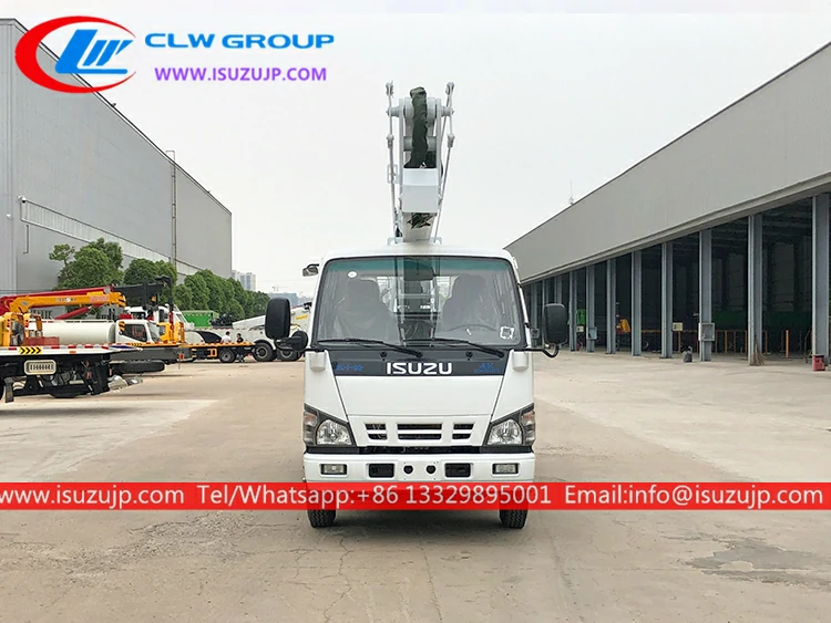 ISUZU 14m aerial work truck Kuwait ISUZU 14m aerial work truck Kuwait