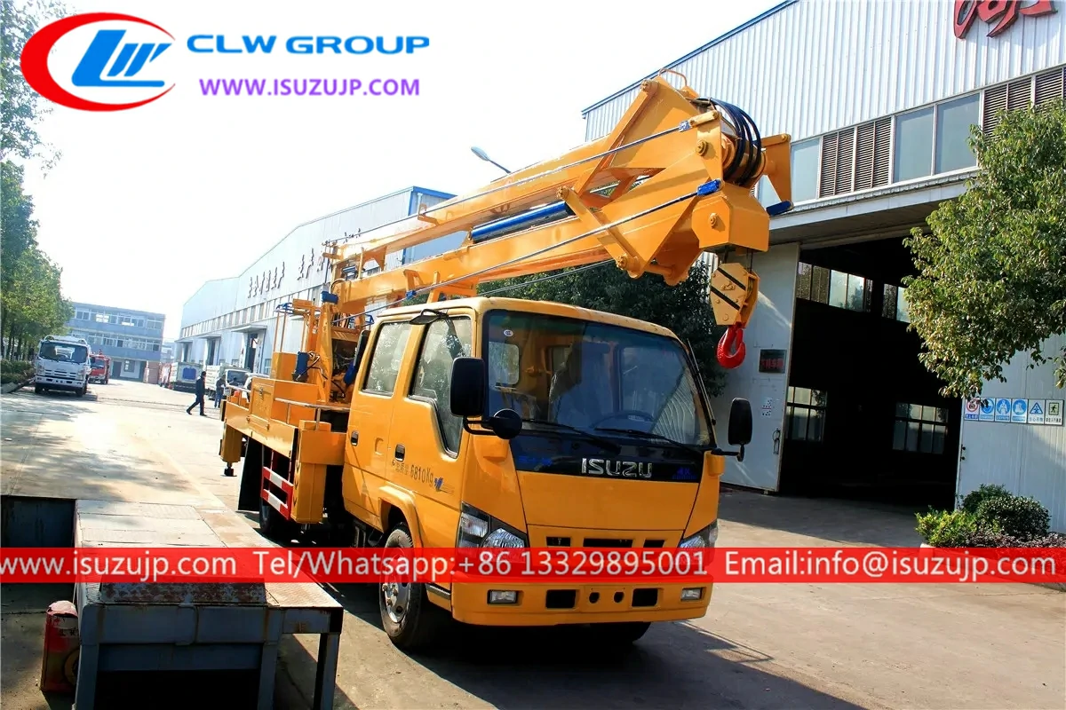 ISUZU 14m truck mounted aerial lift Turkmenistan ISUZU 14m truck mounted aerial lift Turkmenistan