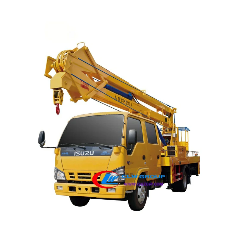 ISUZU 14m truck mounted aerial work platform ISUZU 14m truck mounted aerial work platform