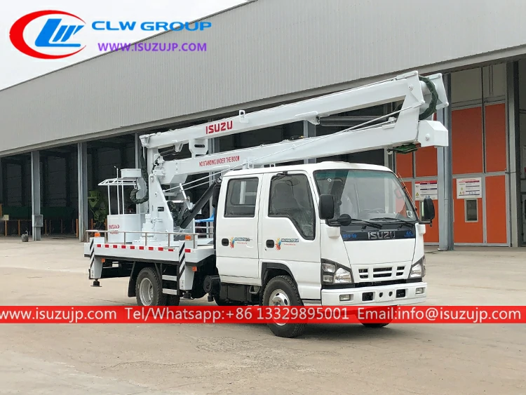 ISUZU 16 meters elevating platform truck Saudi Arabia ISUZU 16 meters elevating platform truck Saudi Arabia