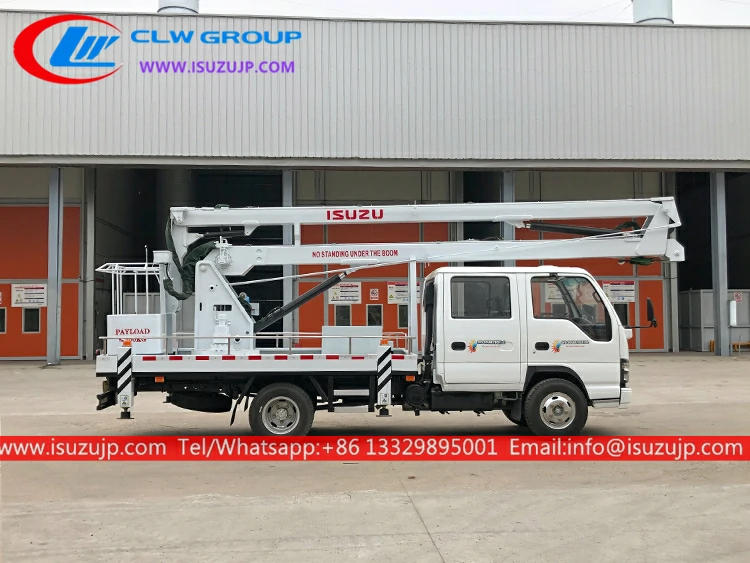 ISUZU 16m aerial truck equipment Qatar ISUZU 16m aerial truck equipment Qatar