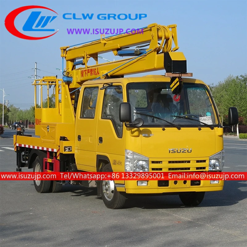 ISUZU 18 meters aerial work platform truck ISUZU 18 meters aerial work platform truck