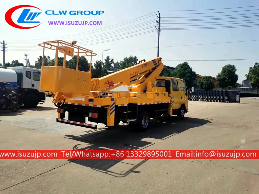 ISUZU 18m boom lift truck Niger ISUZU 18m boom lift truck Niger