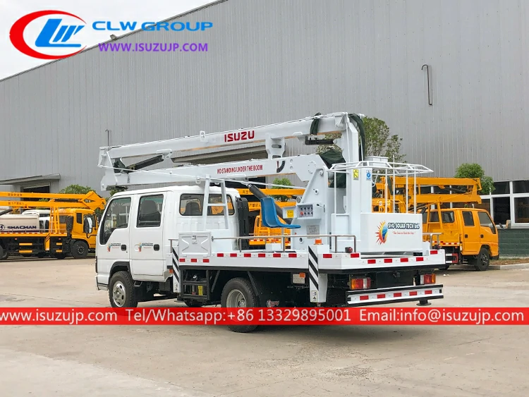 ISUZU 18m truck mounted boom lift for sale Bahrain ISUZU 18m truck mounted boom lift for sale Bahrain
