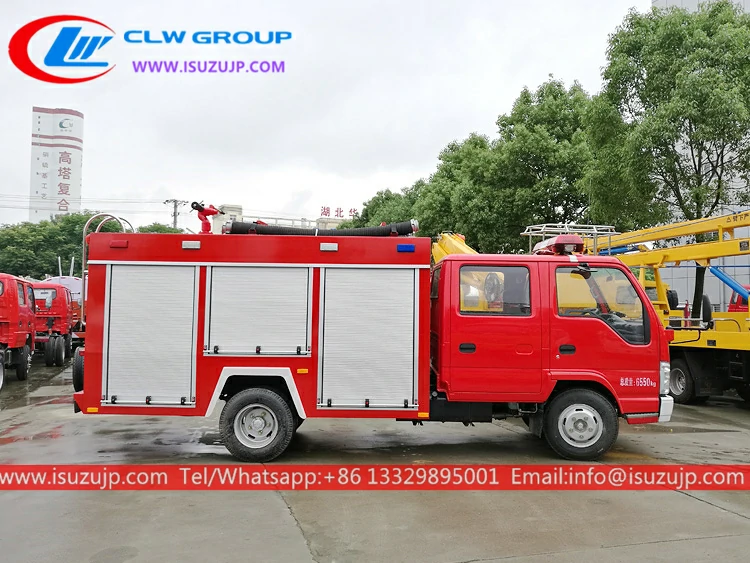 ISUZU 2 ton fire fighting water truck Vietnam ISUZU 2 ton fire fighting water truck Vietnam