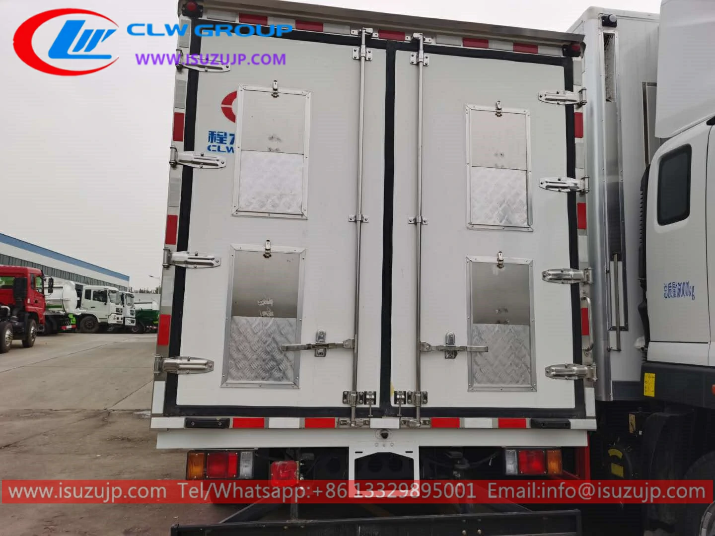 ISUZU 22ft day old chick transport truck for sale ISUZU 22ft day old chick transport truck for sale