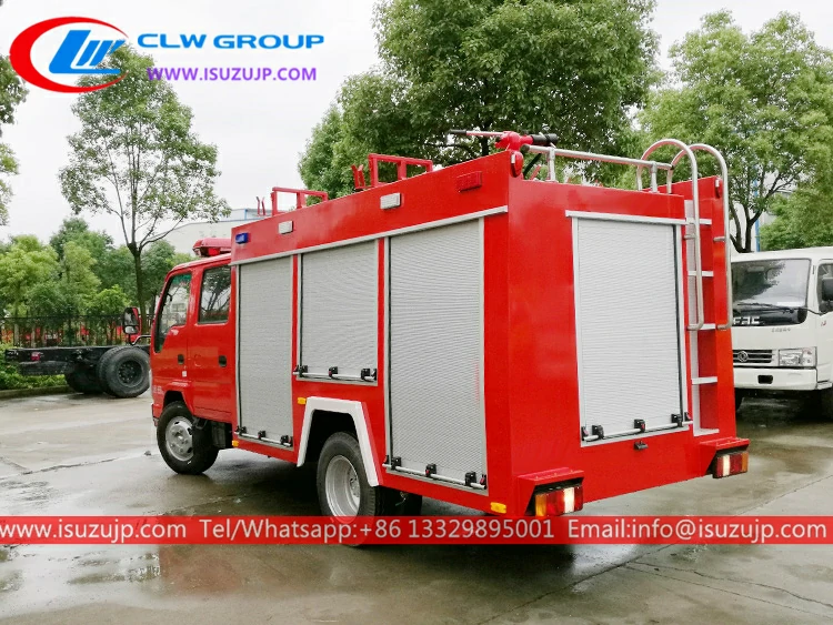 ISUZU 2500 liters fire fighter truck Laos ISUZU 2500 liters fire fighter truck Laos