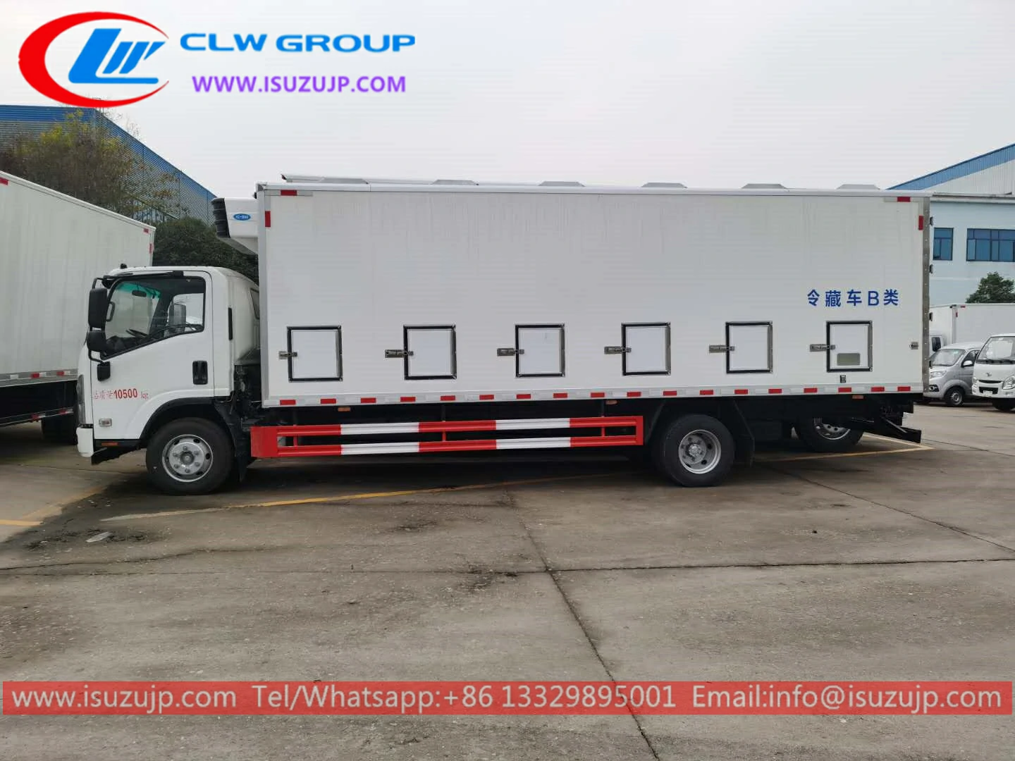 ISUZU 29cbm day old chick truck for sale ISUZU 29cbm day old chick truck for sale