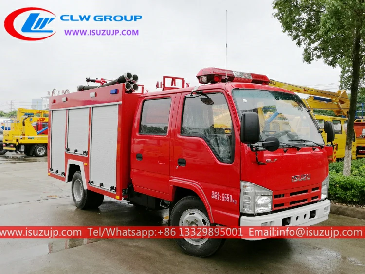 ISUZU 2t fire pump truck Cambodia ISUZU 2t fire pump truck Cambodia