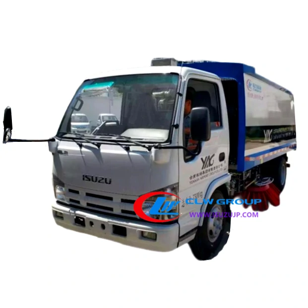 ISUZU 3 ton mini street sweeper ISUZU 3 ton mini street sweeper