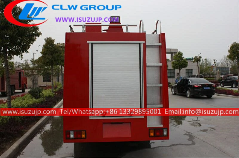 ISUZU 3000L mini rescue pumper ISUZU 3000L mini rescue pumper