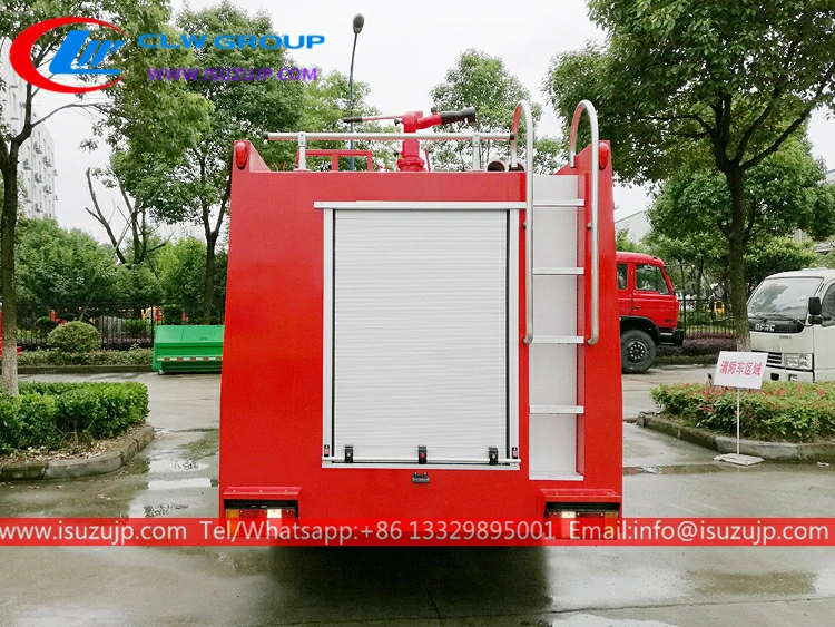 ISUZU 3cbm fire fighting water pump truck Myanmar ISUZU 3cbm fire fighting water pump truck Myanmar