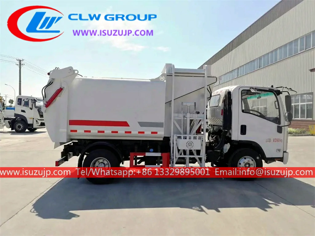 ISUZU 3t side loader trash truck Suriname ISUZU 3t side loader trash truck Suriname