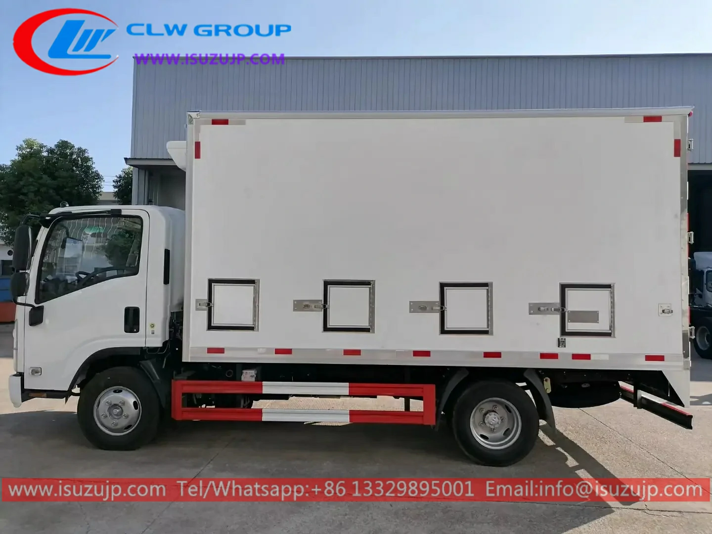 ISUZU 4 meters chick transport vehicle ISUZU 4 meters chick transport vehicle
