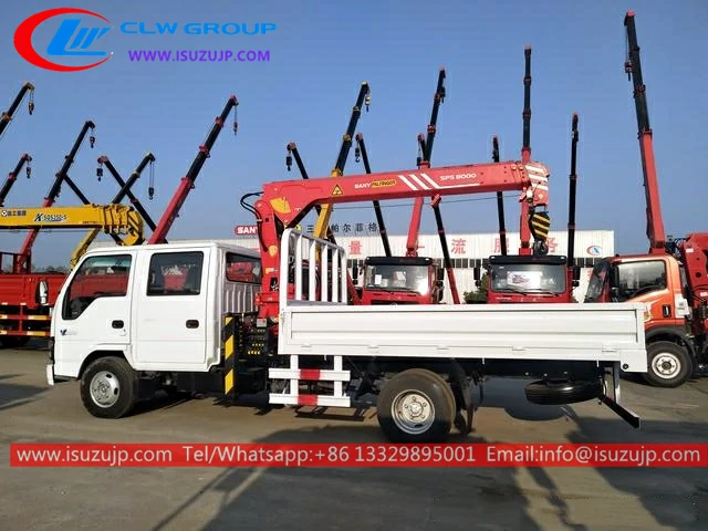 ISUZU 4K-ENGINE palfinger crane truck picture ISUZU 4K-ENGINE palfinger crane truck picture