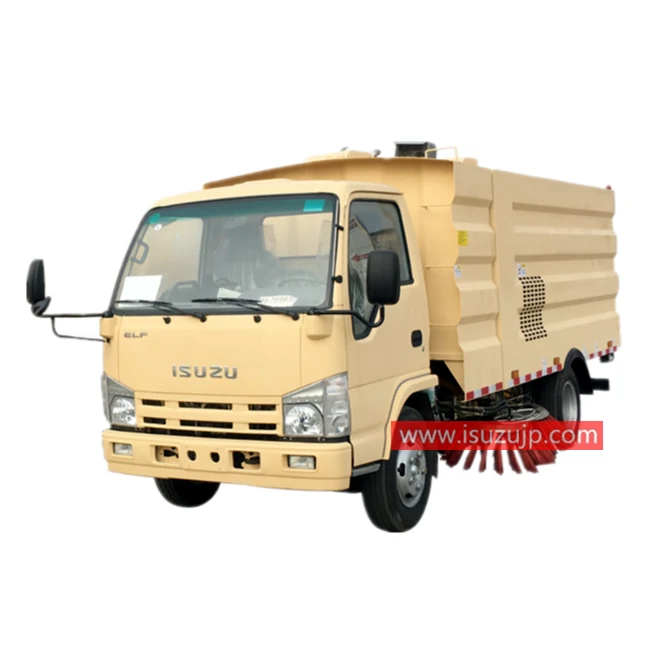 ISUZU 4cbm small road sweeper ISUZU 4cbm small road sweeper