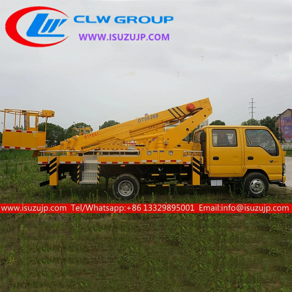 ISUZU 4k-Engine 20m truck mounted boom lift ISUZU 4k-Engine 20m truck mounted boom lift