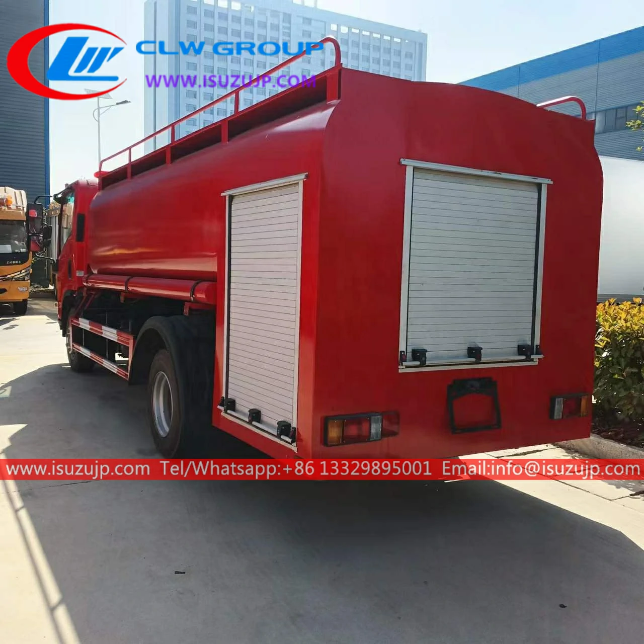ISUZU 4k-Engine 5 ton fire truck pumping water ISUZU 4k-Engine 5 ton fire truck pumping water