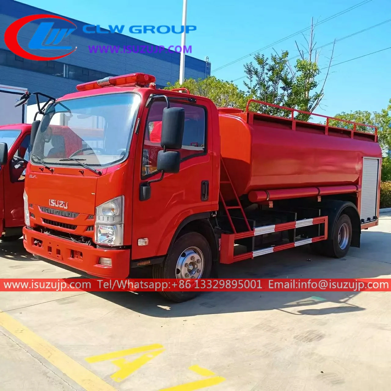 ISUZU 4k-Engine 5 ton fire water tanker ISUZU 4k-Engine 5 ton fire water tanker