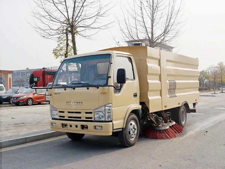 ISUZU 4m3 vacuum road sweeper truck ISUZU 4m3 vacuum road sweeper truck
