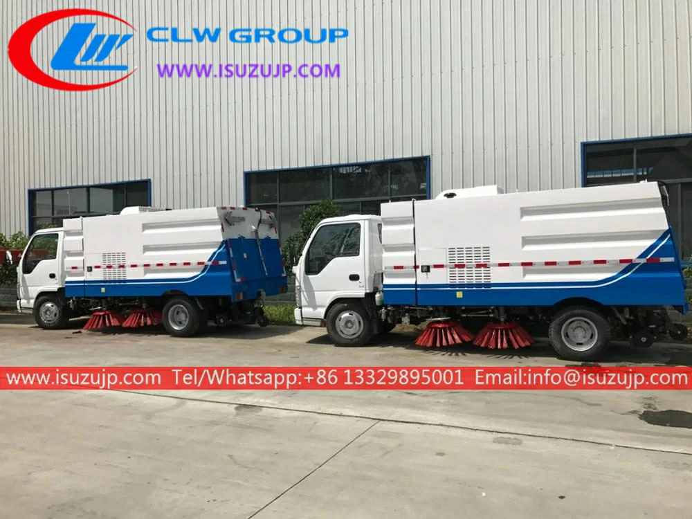 ISUZU 5 ton road sweeper truck ISUZU 5 ton road sweeper truck