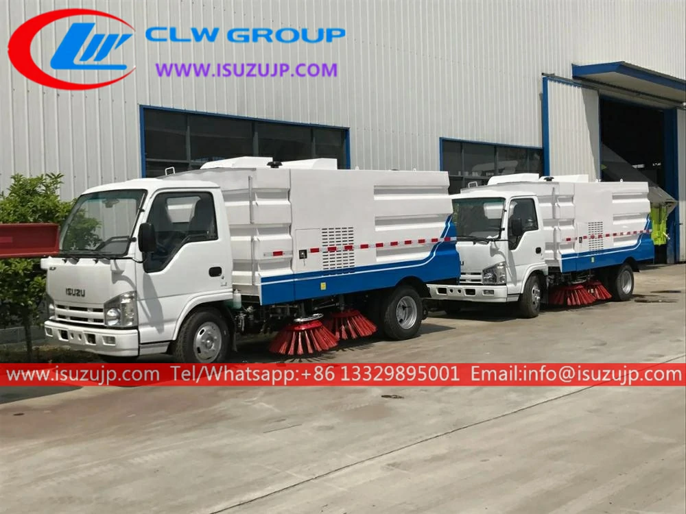 ISUZU 5 ton street sweeper truck ISUZU 5 ton street sweeper truck
