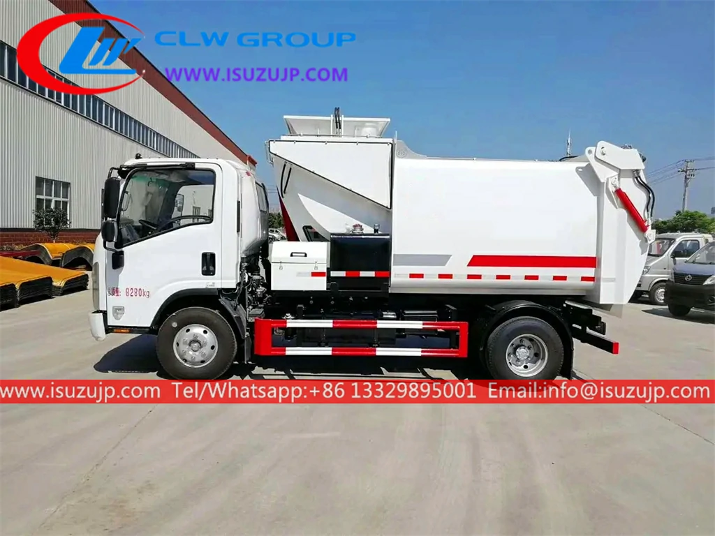 ISUZU 5m3 automated side loader Venezuela ISUZU 5m3 automated side loader Venezuela