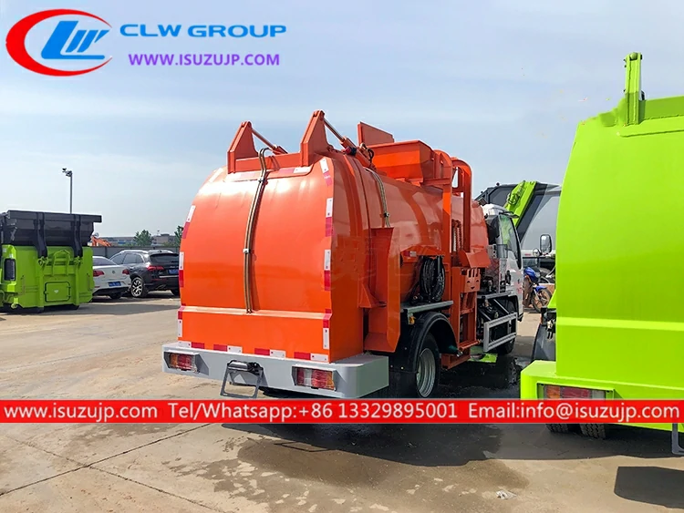 ISUZU 5t kitchen food dump truck Tuvalu ISUZU 5t kitchen food dump truck Tuvalu