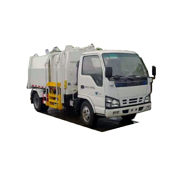 ISUZU 5t side loader rubbish truck Angola ISUZU 5t side loader rubbish truck Angola