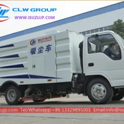 ISUZU 5t street sweeper truck Gabon