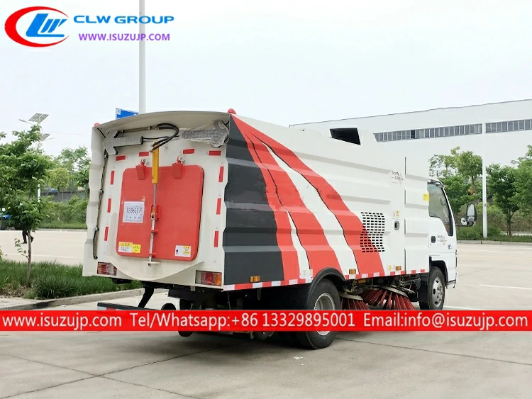 ISUZU 6 tonne dust sweeper Brunei ISUZU 6 tonne dust sweeper Brunei