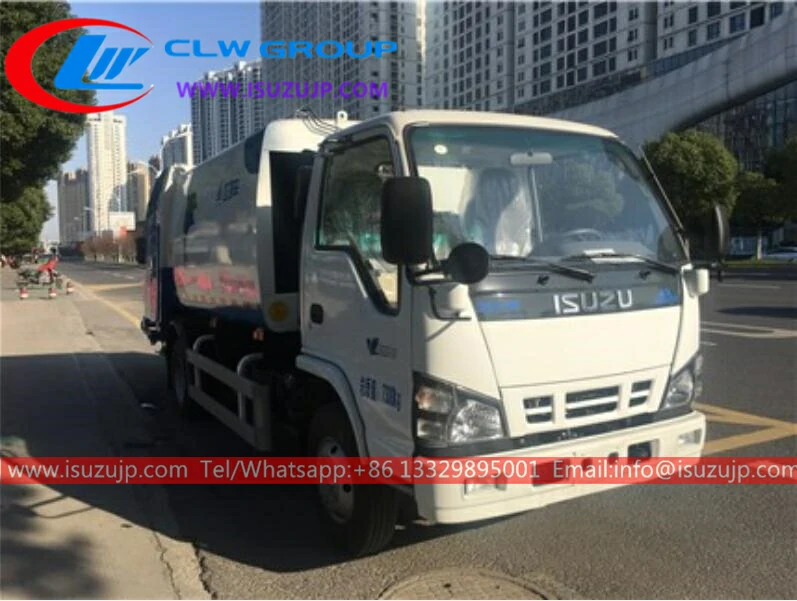 ISUZU 600P international garbage truck for sale Tanzania