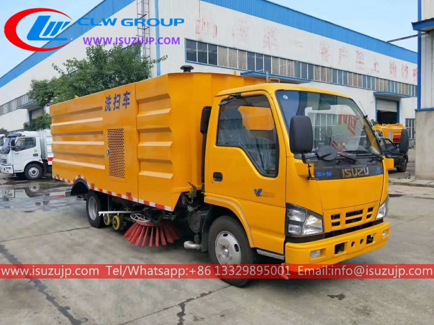 ISUZU 6t road sweeper Panama ISUZU 6t road sweeper Panama