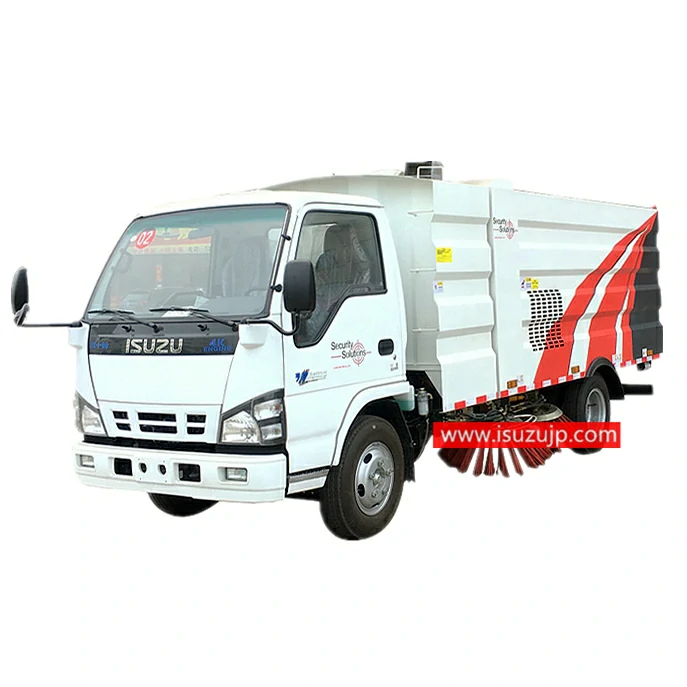 ISUZU 7cbm street sweeper vacuum truck ISUZU 7cbm street sweeper vacuum truck