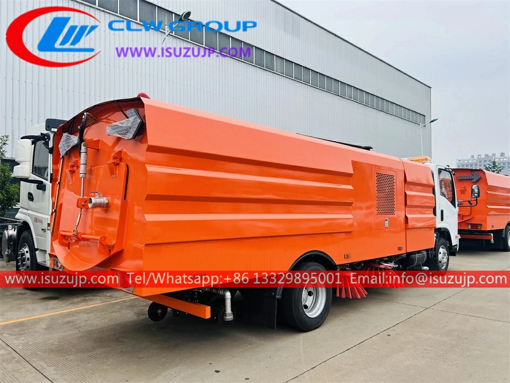 ISUZU ELF 12m3 road sweeper truck ISUZU ELF 12m3 road sweeper truck