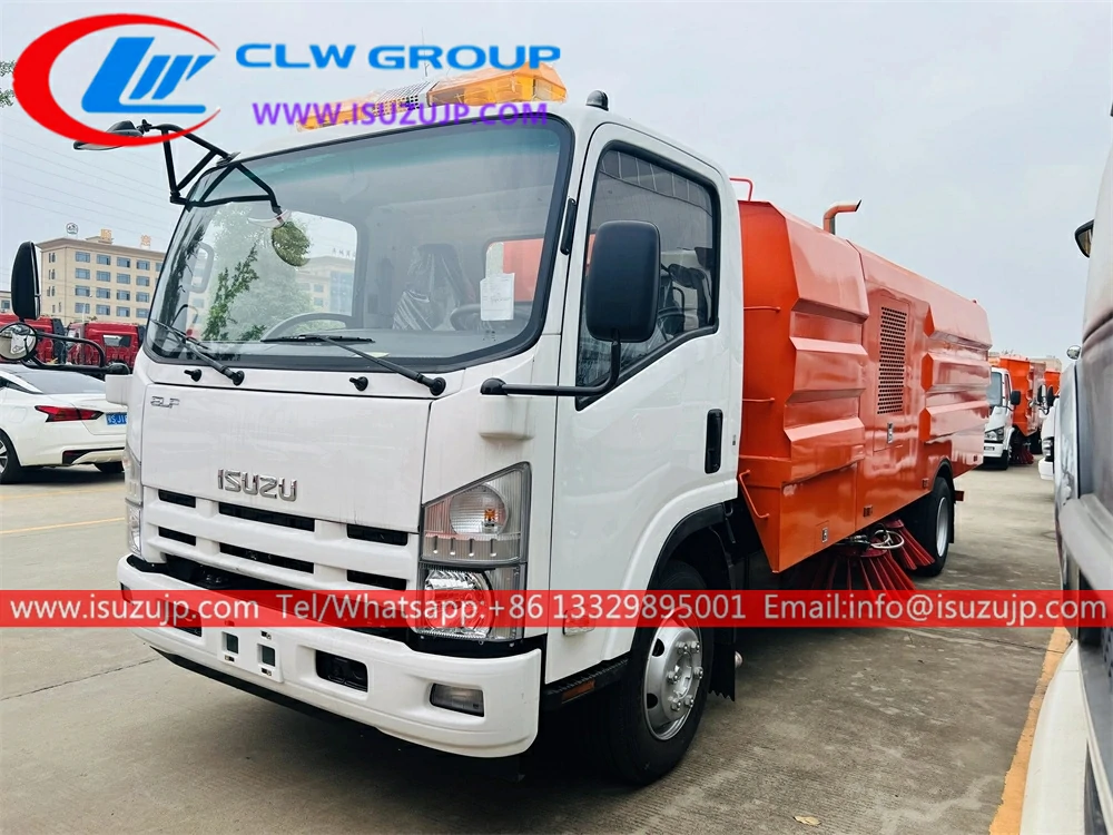 ISUZU ELF 12m3 sweeper truck for sale ISUZU ELF 12m3 sweeper truck for sale