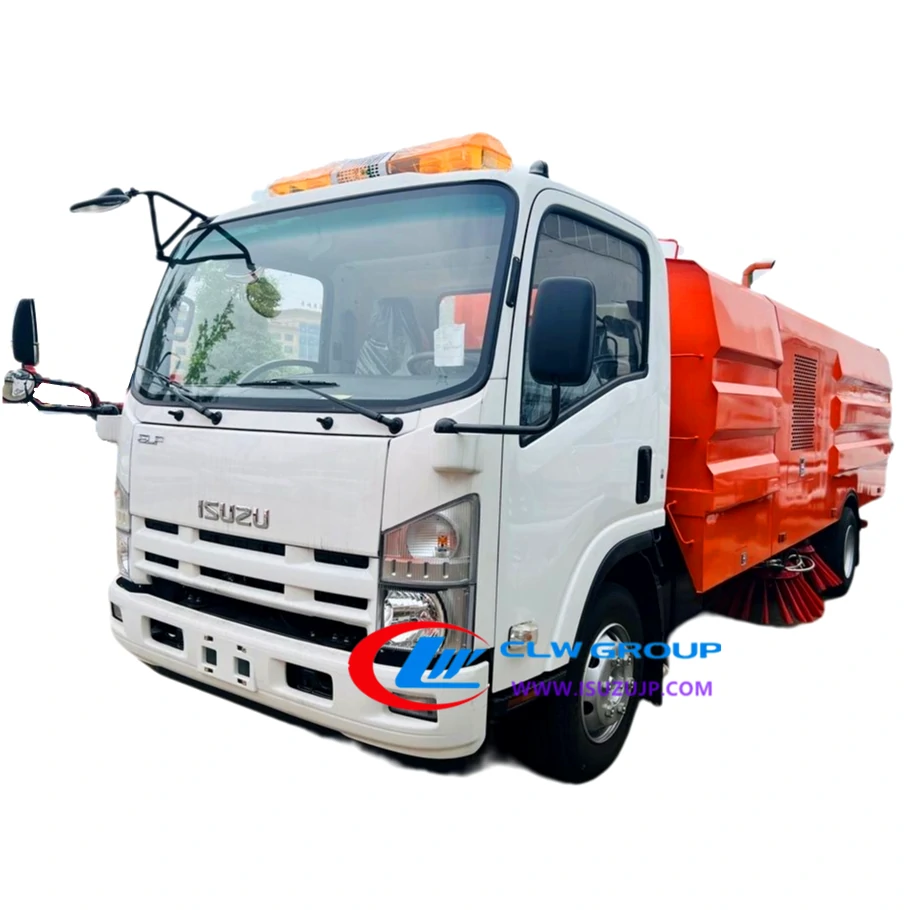 ISUZU ELF 12m3 washing and sweeping truck ISUZU ELF 12m3 washing and sweeping truck