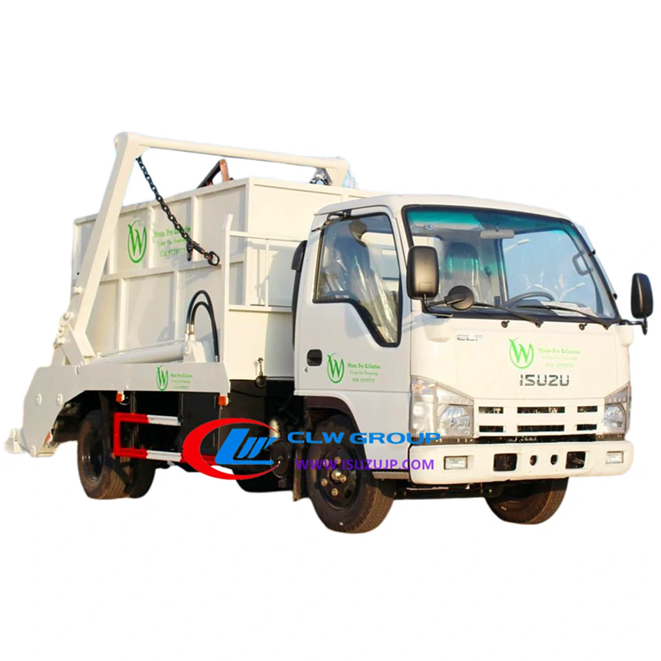 ISUZU ELF 4cbm mini skip loader truck ISUZU ELF 4cbm mini skip loader truck