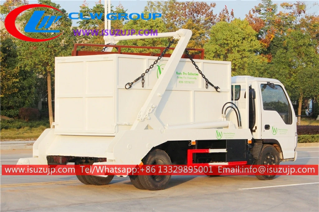 ISUZU ELF 4cbm mini skip lorries ISUZU ELF 4cbm mini skip lorries