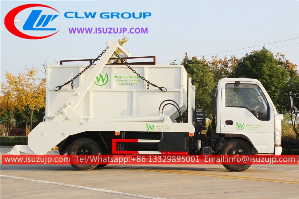 ISUZU ELF 4cbm mini skip lorry for sale ISUZU ELF 4cbm mini skip lorry for sale