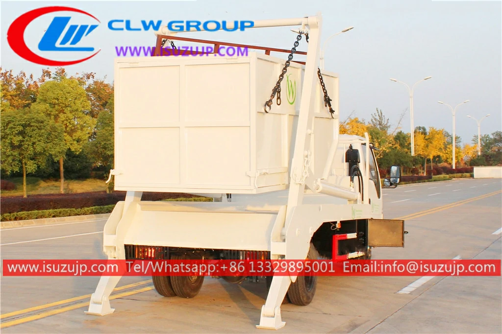ISUZU ELF 4cbm mini skip truck for sale ISUZU ELF 4cbm mini skip truck for sale