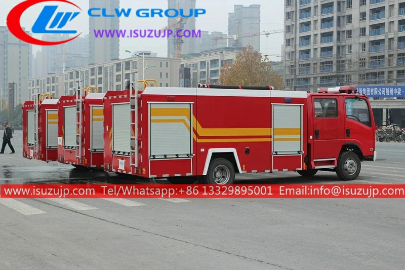 ISUZU ELF 5000liters 4x4 fire truck ISUZU ELF 5000liters 4x4 fire truck