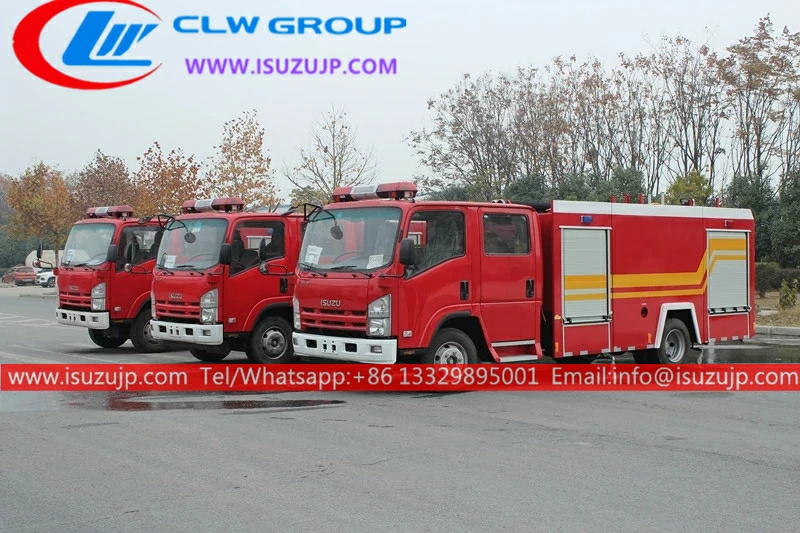 ISUZU ELF 5000liters airport rescue truck ISUZU ELF 5000liters airport rescue truck