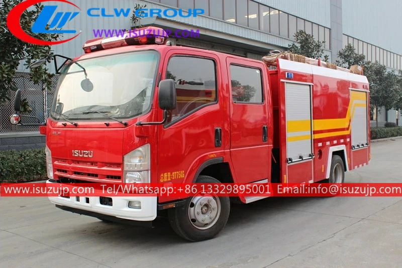 ISUZU ELF 5000liters custom fire truck ISUZU ELF 5000liters custom fire truck