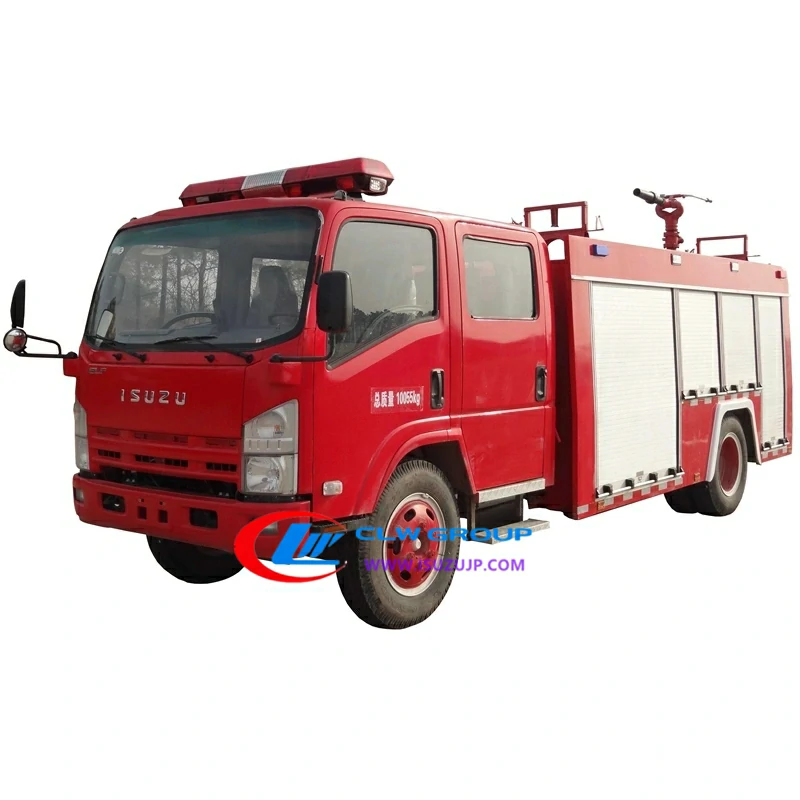 ISUZU ELF 5000liters fire brigade truck ISUZU ELF 5000liters fire brigade truck