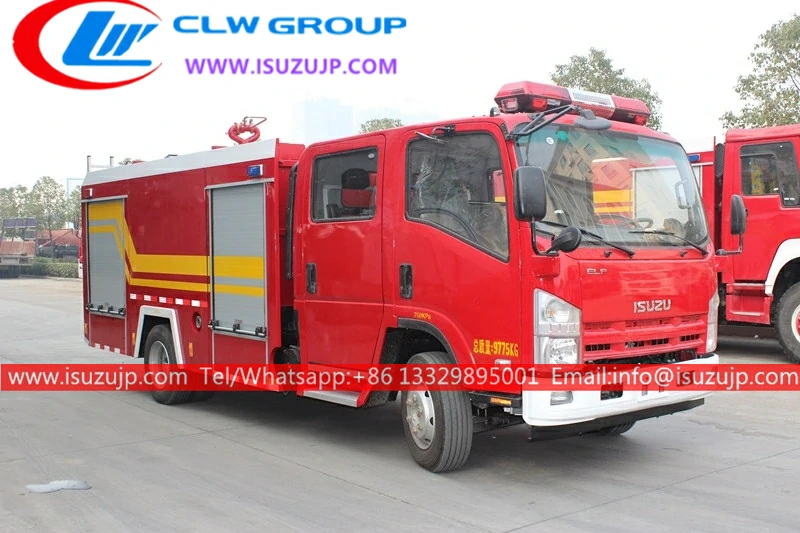 ISUZU ELF 5000liters fire tankers for sale ISUZU ELF 5000liters fire tankers for sale
