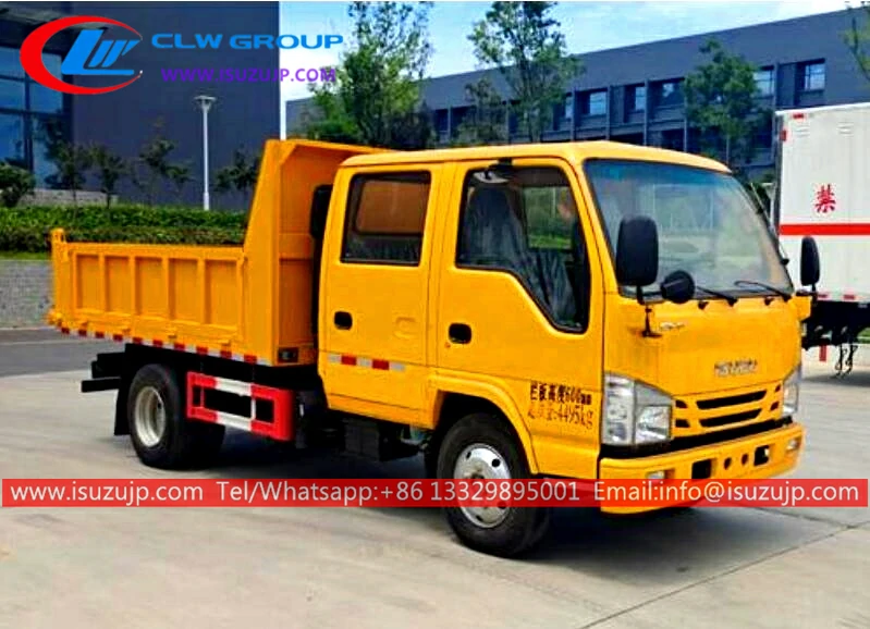 ISUZU ELF mini 3m3 garbage dump truck Zimbabwe ISUZU ELF mini 3m3 garbage dump truck Zimbabwe