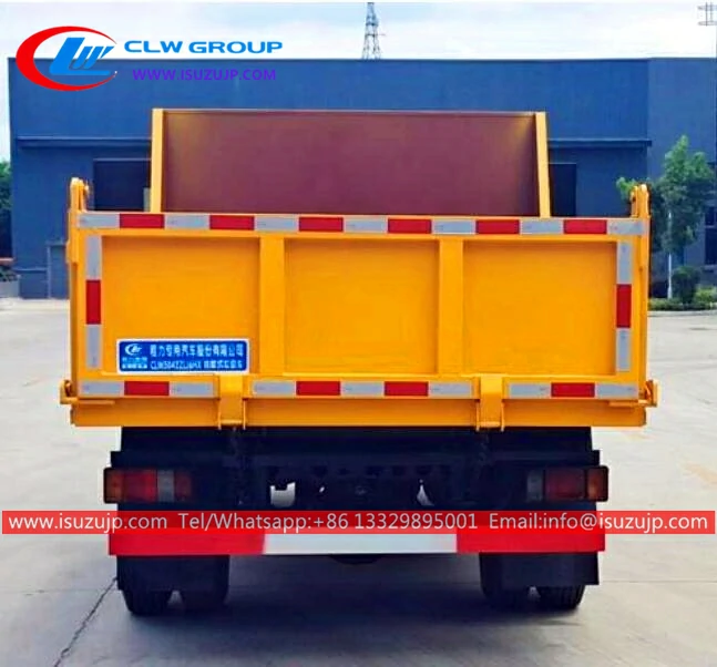 ISUZU ELF small 3cbm waste management dump truck Swaziland ISUZU ELF small 3cbm waste management dump truck Swaziland